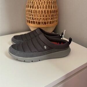 NEW Revitalign Orthotic Quilted Nylon Mules - Tasman, Size 7-7.5